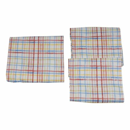 ALEGRIA 2022107833 Plaid Picnic Table Cover Set - 3 Piece AL3034750